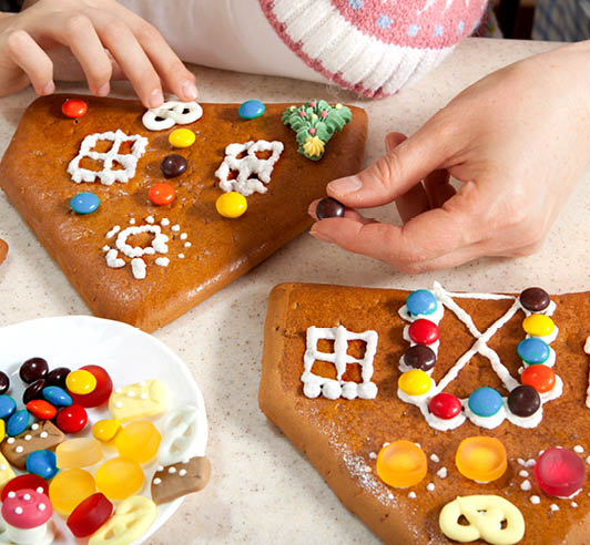 Holidays at the HUB web card